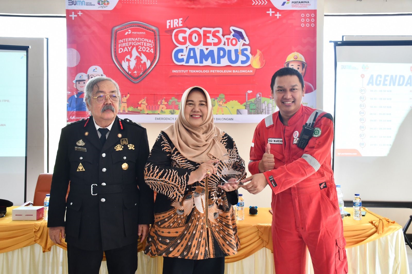 Mahasiswa ITPB Dapat Ilmu Baru dari Kegiatan Fire Goes to Campus oleh ...